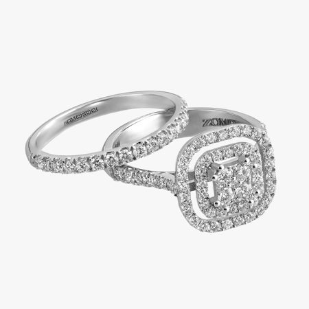 White Paradise Bridal Set